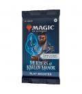 Caja de sobres magic the gathering play booster murders at karlov manor inglés