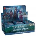 Caja de sobres magic the gathering sobres de juego asesinatos en la mansión karlov español