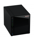 Servidor nas asustor tower 4 bay quad - core 1.4ghz 2gb ddr4 2.5gbe x1 usb3.2