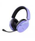 Auriculares gaming inalámbricos con micrófono trust gaming gxt 491 fayzo/ bluetooth/ jack 3.5/ morados