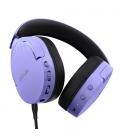 Trust GXT 491P FAYZO Auriculares Inalámbrico y alámbrico Diadema Juego USB tipo A Bluetooth Negro, Púrpura