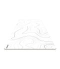 Alfombrilla phoenix stratos para ratón escritorio blanca 90 x 40 cm con base de corcho y superficie cuero pu