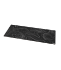 Alfombrilla phoenix stratos para ratón escritorio negra 90 x 40 cm con base de corcho y superficie cuero pu