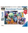 Puzzle ravensburger the mandalorian: baby yoda 3x49