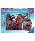 Puzzle ravensburger spiderman 3x49