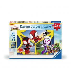 Puzzle ravensburger spidey 2x24