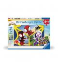 Puzzle ravensburger spidey 2x24