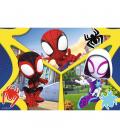 Puzzle ravensburger spidey 2x24