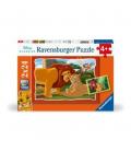 Puzzle ravensburger el rey leon 2x24