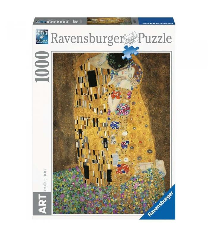 Clementoni- Klimt-Il Bacio Gustav Museum Collection Puzzle, Colore