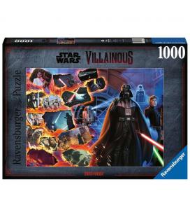 Puzzle ravensburger star wars villainous: darth vader 1000 piezas