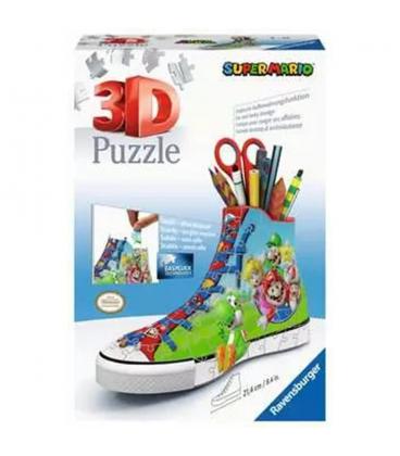 Puzzle 3d ravensburger sneaker - super mario