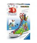 Puzzle 3d ravensburger sneaker - super mario