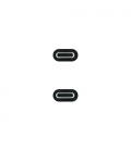 Cable USB 3.2 Nanocable 10.01.4103/ USB Tipo-C Macho - USB Tipo-C Macho/ Hasta 100W/ 20Gbps/ 3m/ Negro