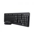 Trust TKM-360 teclado Ratón incluido RF inalámbrico QWERTY Español Negro