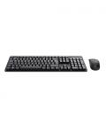 Trust TKM-360 teclado Ratón incluido RF inalámbrico QWERTY Español Negro