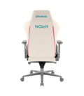 Phoenix nova cream editión silla alta gama fabricada en cuero color crema y rosa