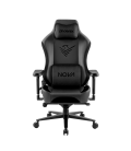 Nova silla gaming alta gama fabricada en cuero negro