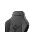 Phoenix nova silla gaming alta gama fabricada en tela gris