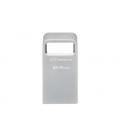 Kingston Technology DataTraveler Micro unidad flash USB 64 GB USB tipo A 3.2 Gen 1 (3.1 Gen 1) Plata