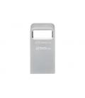 Kingston Technology DataTraveler Micro unidad flash USB 256 GB USB tipo A 3.2 Gen 1 (3.1 Gen 1) Plata