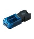 Kingston Technology DataTraveler 80 M unidad flash USB 256 GB USB Tipo C 3.2 Gen 1 (3.1 Gen 1) Negro, Azul