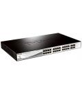 D-Link DGS-1210-28P Gestionado L2 Gigabit Ethernet (10/100/1000) Energía sobre Ethernet (PoE) 1U