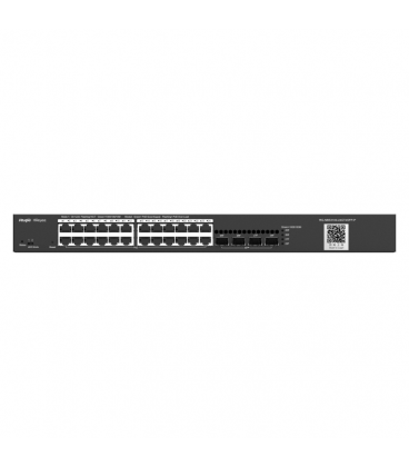 SWITCH RUIJIE REYEE RG-NBS3100-24GT4SFP-P 5-PORT 10/100 MBPS DESKTOP SWITCH