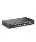 Ruijie switch 9xgb rj45 (8 poe/poe+) 120w steel