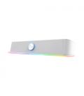 Barra de Sonido Trust Gaming GXT 619 Thorne/ 12W/ 2.0/ Blanca