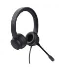 Auriculares Trust HS-201 USB/ con Micrófono/ USB/ Negros