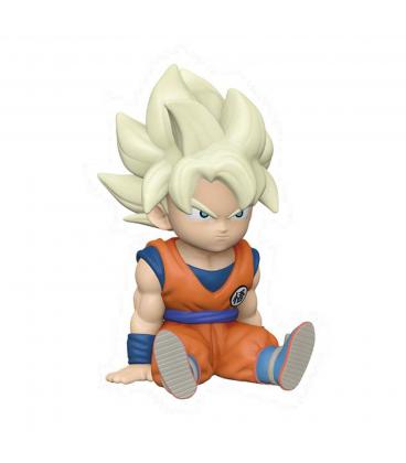 Figura hucha plastoy dragon ball super saiyan son goku