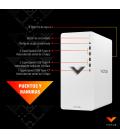 Victus by HP 0130ns PC AMD Ryzen™ 5 5600G 16 GB DDR4-SDRAM 512 GB SSD NVIDIA GeForce GTX 1660 SUPER Windows 11 Home Torre Blanco