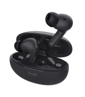 Auriculares Bluetooth Trust Yavi ENC con estuche de carga/ Negros