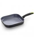 Grill monix eco nature m261231/ ø28cm/ aluminio forjado/ apto para inducción