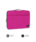 FUNDA PORTATIL SUBBLIM FUNDA ORDENADOR ELEGANT LAPTOP SLEEVE 13,3-14" PINK