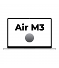 Apple macbook air 15' / m3 8-core cpu/ 8gb/ 512gb ssd/ 10-core gpu/ gris espacial