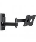 Soporte de pared giratorio/ inclinable cme meliconi edr100 para tv de 14-25'/ hasta 17kg