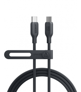 CABLE ANKER 543 USB-C A USB-C CABLE BIO-BASED 1,8M 140W NEGRO