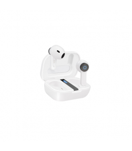 Auriculares Bluetooth TooQ Bender TQBWH-0031W con estuche de carga/ Autonomía 4h/ Blancos