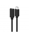 CABLE DE EXTENSION USB 2.0 TIPO-C A TIPO-C DE 1,8 METROS