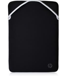 Funda HP 2F2J1AA Reversible para Portátiles hasta 14.1"/ Negro y Plata