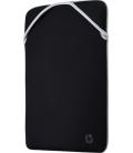 Funda HP 2F2J1AA Reversible para Portátiles hasta 14.1"/ Negro y Plata