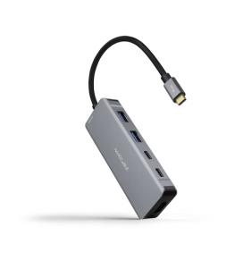 Docking Tipo-C Nanocable 10.16.1006/ 2xUSB/ 1xHDMI 4K/ 2xUSB Tipo-C/ 1xUSB Tipo-C PD