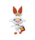 Peluche pokemon scorbunny 21 cm