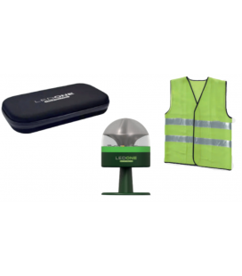 KIT CHALECO + FUNDA + LUZ DE EMERGENCIA LED ONE