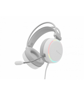 AURICULARES GAMING GENESIS NEON 613 2.0 RGB BLANCOS