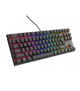 TECLADO GAMING GENESIS THOR 303 TKL RGB NEG MECANIC SWITCH PEACH SILEN HOT SWAP