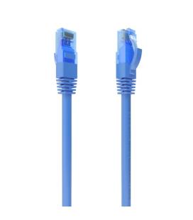 AISENS Cable De Red Latiguillo RJ45 Cat.6 UTP AWG26 CCA, Azul, 30 cm