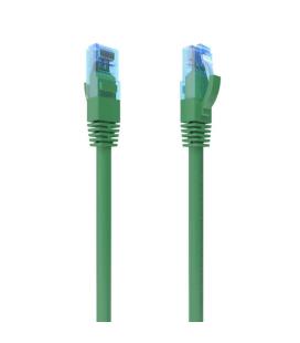 AISENS Cable De Red Latiguillo RJ45 Cat.6 UTP AWG26 CCA, Verde, 25 cm